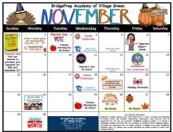 November Calendar